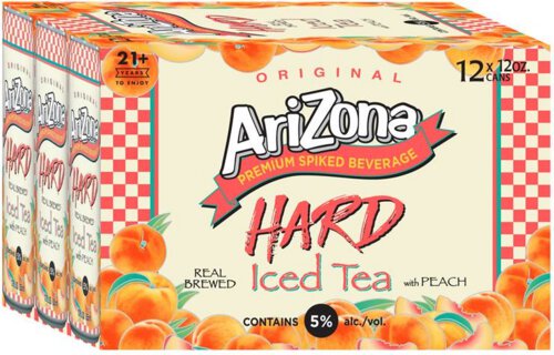 Arizona Hard Iced Tea With Peach