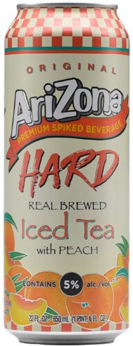 Arizona Hard Iced Tea With Peach