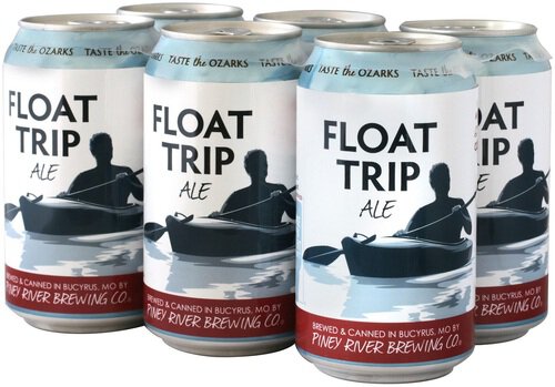 Piney River Float Trip Ale Cans