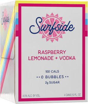 Surfside Raspberry Lemonade + Vodka