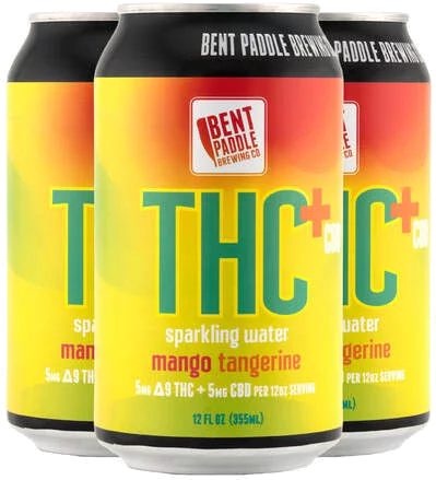 Bent Paddle Mango Tangerine 5mg THC 5mg CBD