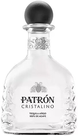 Patron Tequila Cristalino Anejo