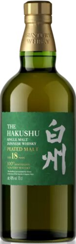 The Hakushu 18 Yrs Peated Malt Single Malt Jap Wsky