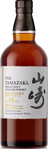 The Yamazaki 18 Yrs Mizuranra Single Malt Whisky