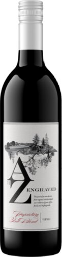 A To Z Engraved Proprietary Red Blend