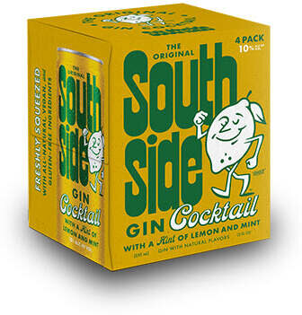 SouthSide Gin Cocktail--4X355ML