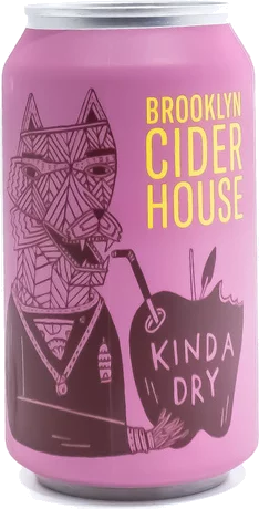 Brooklyn Cider House Kinda Dry Cider 4pk Cans