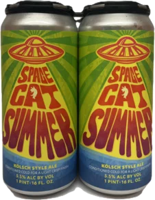 Space Cat Brewing Summer Kolsch Style Ale