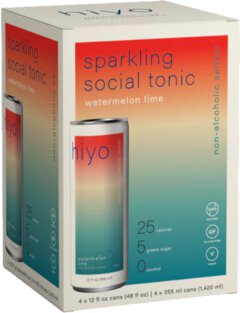 Hiyo Watermelon Lime Non-Alcoholic Social Tonic