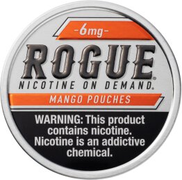 Rogue Nicotine Mango Pouches 6mg