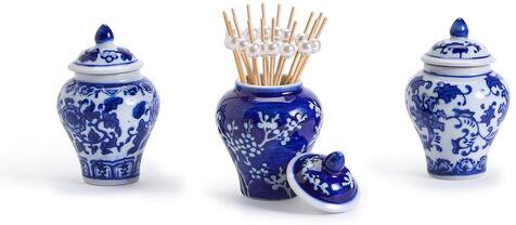 Mini Ginger Jar With Picks Assorted Patterns Single