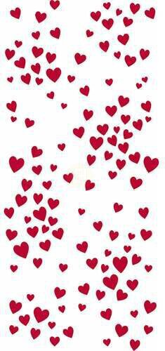Design Design Bunches Of Hearts Tissue Paper
