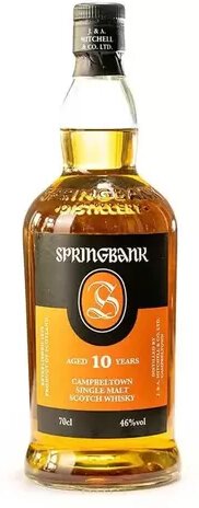 Springbank 10 Year Old Single Malt Scotch Whiskey