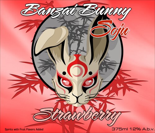 Banzai Bunny Strawberry Soju