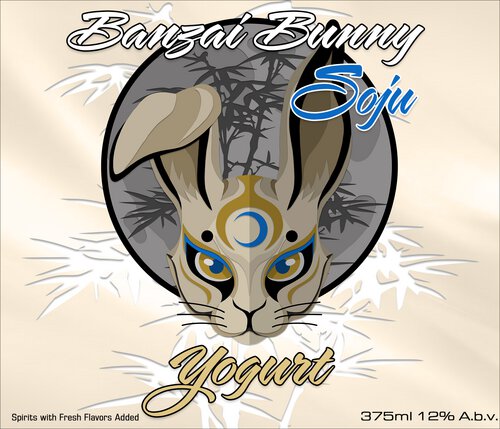 Banzai Bunny Yogurt Soju