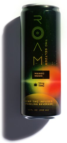 Roam Mango Moon Hemp Seltzer 4pk
