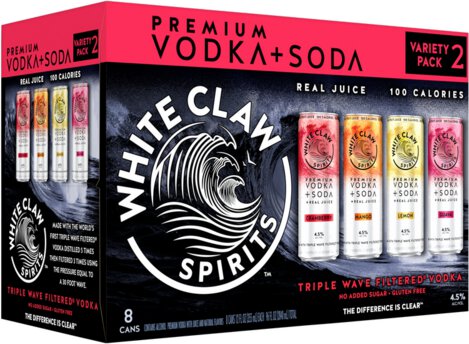 White Claw Vodka+Soda Variety Pack #2