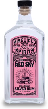 Misguided Spirits Caribbean Queens Red Sky Silver Rum