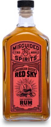 Misguided Spirits Caribbean Queen's Red Sky Aged Rum