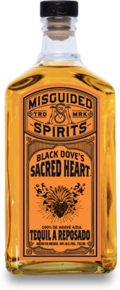 Misguided Black Doves Sacred Heart Tequila Reposado