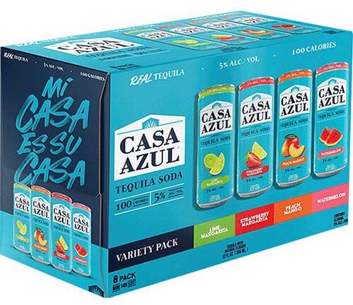 CASA AZUL VRTY TEQUILA SODA 