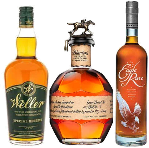 BUNDLE | BLANTONS SINGLE BARREL  + EAGLE RARE 10YR + WELLER SPECIAL R