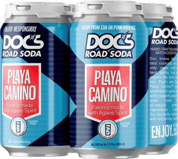 Doc's Road Soda Playa Camino Paloma with Agave Spirit
