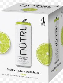 Nutrl Lime Vodka Seltzer