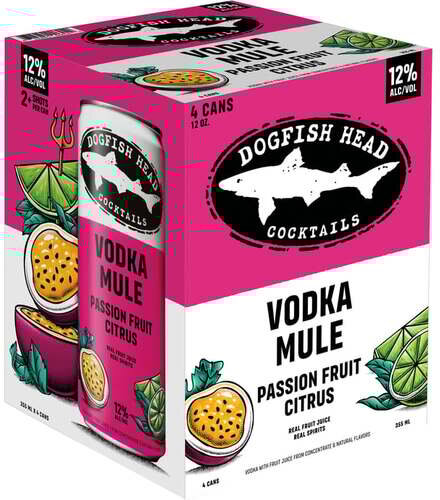Dogfish Head Passion Fruit & Citrus Vodka Mule
