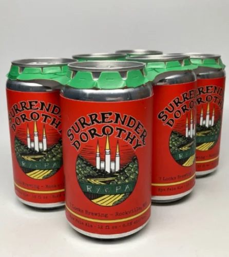 7 LOCKS SURRENDER RYE IPA  6/12OZ CAN