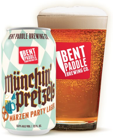 Bent Paddle Munchin Pretzels Marzen Party Lager