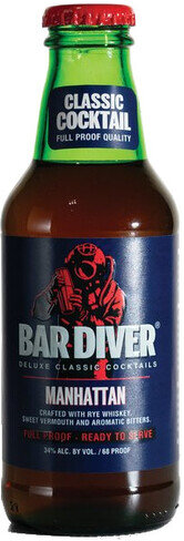Bar Diver Manhattan Cocktail
