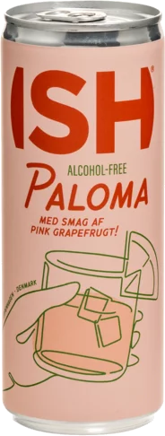 ISH Non-Alcoholic Paloma Cans