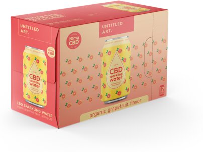 Untitled Art Grapefruit CBD Seltzer
