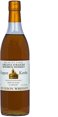 Belmont Farm Distillery Kopper Kettle Straight Bourbon Whiskey