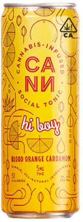 Cann Grapefruit Rosemary 3mg Thc Seltzer
