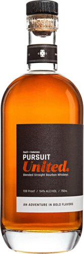 PURSUIT UNITED BLENDED STRAIGHT BOURBON WHISKEY