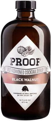 PROOF BLACK WALNUT COCKTAIL SYRUP