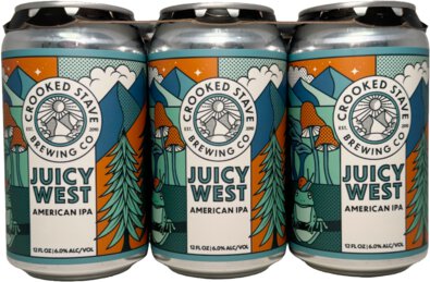 CROOKED STAVE JUICY WEST IPA 12OZ CAN