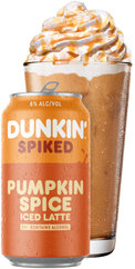 Dunkin Spiked Pumpkin Spice Iced Latte