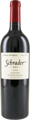 Schrader Cellars Cabernet Sauvignon RBS Beckstoffer To Kalon Vineyard 2014