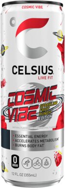 Celsius Live Fit Cosmic Vibe Sparkling Fruit Punch