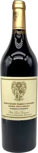 Kapcsándy Family Winery Roberta's Reserve State Lane Vineyard 2011