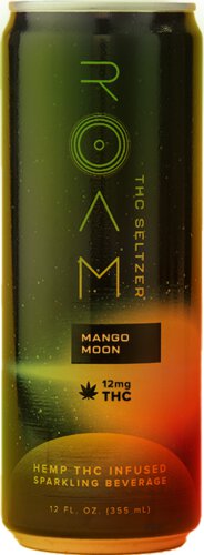 Roam Mango Moon THC Seltzer