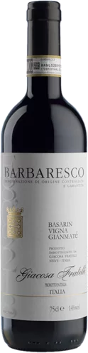 Giacosa Fratelli Basarin Vigna Gianmate Barbaresco 2017