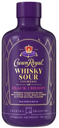 Crown Royal Whisky Sour Black Cherry Cocktail