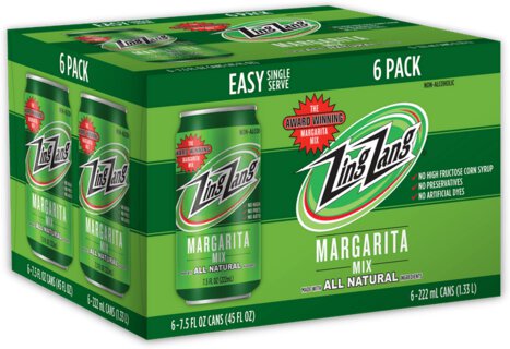 Zing Zang All Natural Margarita Mix Cans