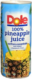 DOLE PINEAPPLE JUICE 8.4OZ