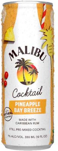 Malibu Pineapple Bay Breeze RTD Cocktail