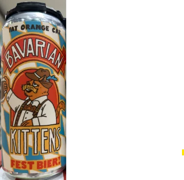 Fat Orange Cat Bavarian Kittens Fest Bier